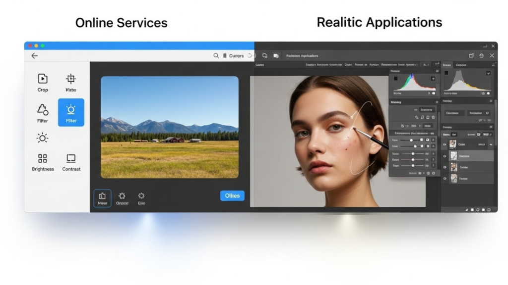 ilustrasi editing foto