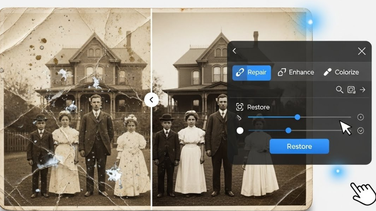 Restorasi Foto Lama Online - Praktis Tanpa Harus Datang Langsung solusi praktis dan aman