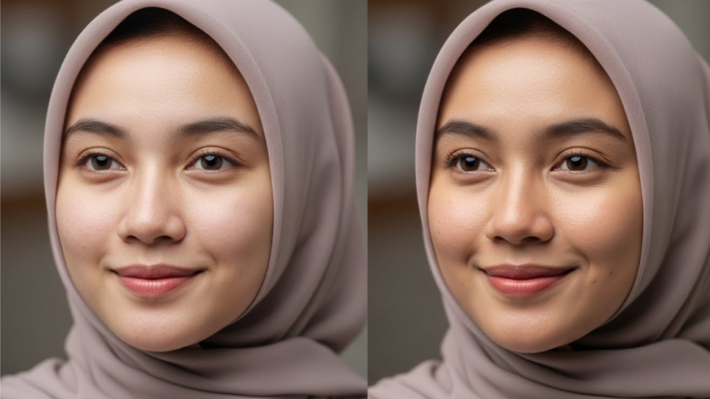 hindari over editing foto wajah indonesia